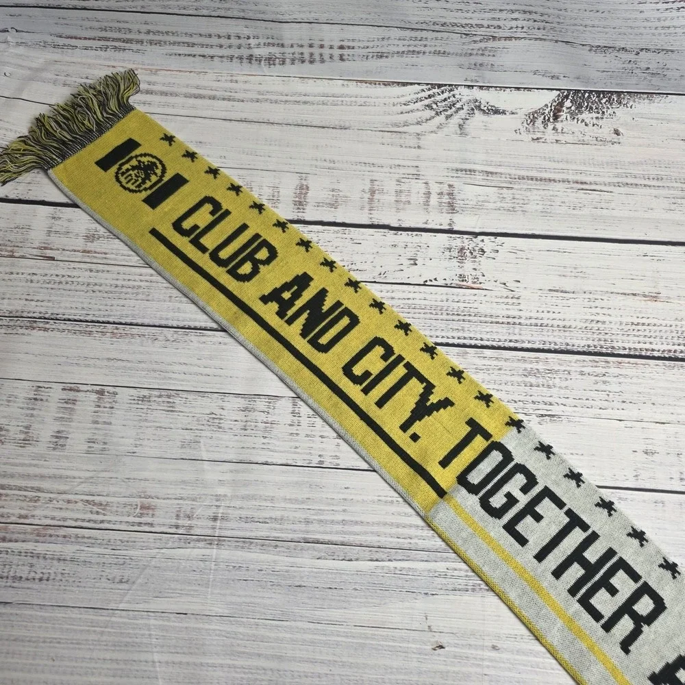 MLS‎ Columbus Crew SC Club And City Together As One Black Yellow 60